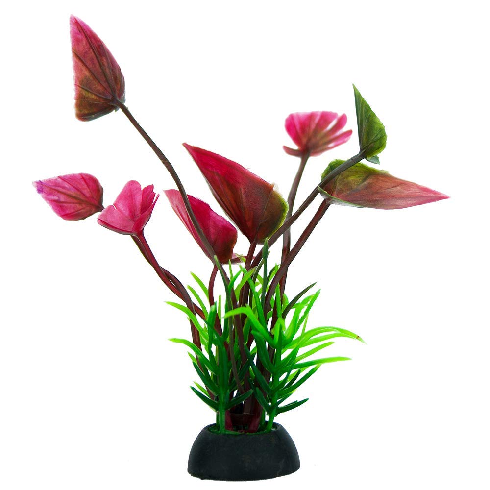 Lomas Planta para Acuario 50 cm 6 Piezas Decoración Artificial para Peces Agua Dulce y Salada Diseño Natural