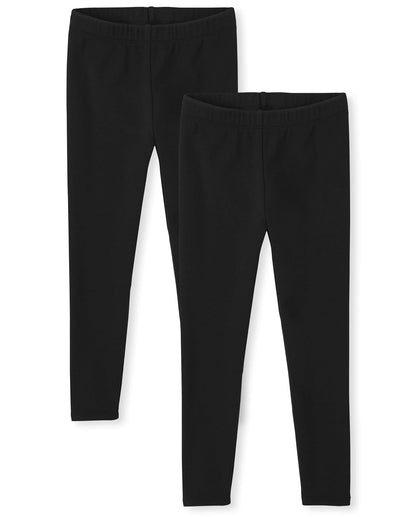 Leggings sin Cierre para Niña - Gymboree - Negro paquete de 2 - 5 Años