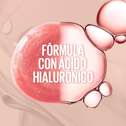 Maybelline Brillo labial con ácido hialurónico, Lifter Gloss tono Amber, 5.4ml