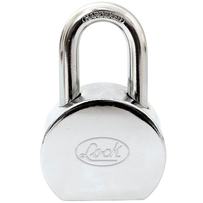 Lock L22S65EACB Candado de Acero Corto Redondo Llave Estándar, 65 mm