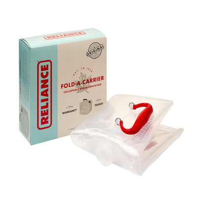 Reliance Products Fold-A-Carrier Contenedor de Agua Plegable de 5 galones