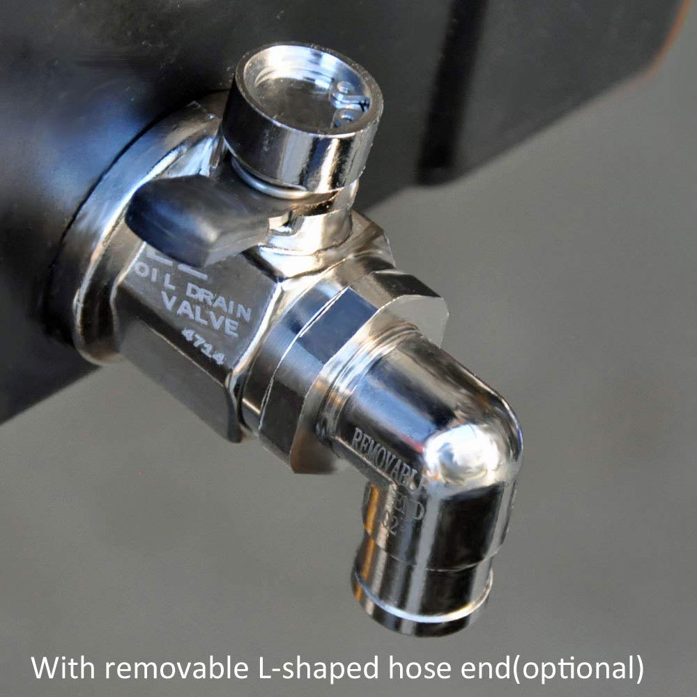 EZ Oil Drain Valve Válvula de Drenaje de Aceite EZ-107RL 12mm-1.75