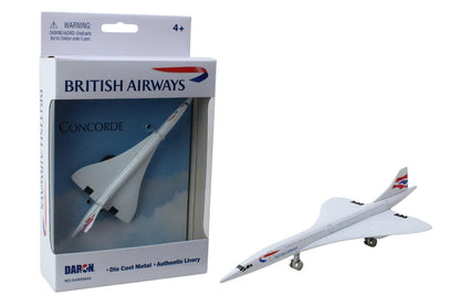 Daron Avión a Escala Coleccionable, Modelo Individual Fundido a Presión - British Airways Concorde