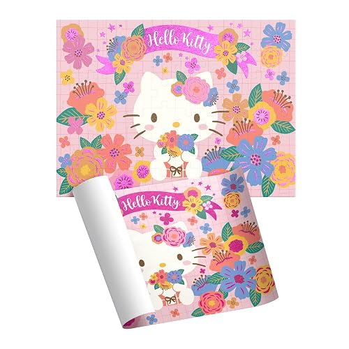 Rompecabezas Infantil Hello Kitty, 60 Piezas Cilindro
