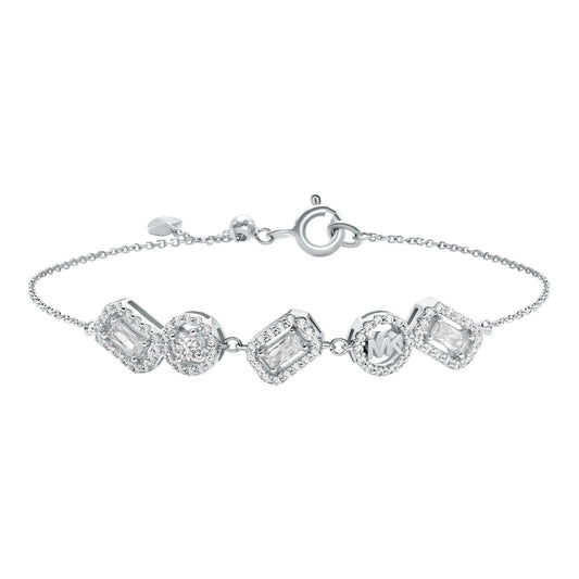 Pulsera Michael Kors para mujer de plata de ley color plateado, MKC1842040