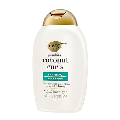OGX, Shampoo de Coco para Rizos, 385 ml