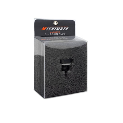 Mishimoto - Tapón magnético de drenaje de aceite M12 x 1,25, color negro