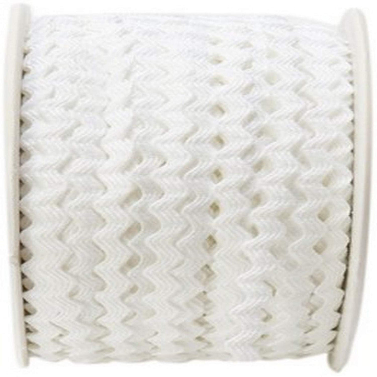 May Arts ARR-8-01 1/8-Inch Wide Ribbon, White RIC Rac