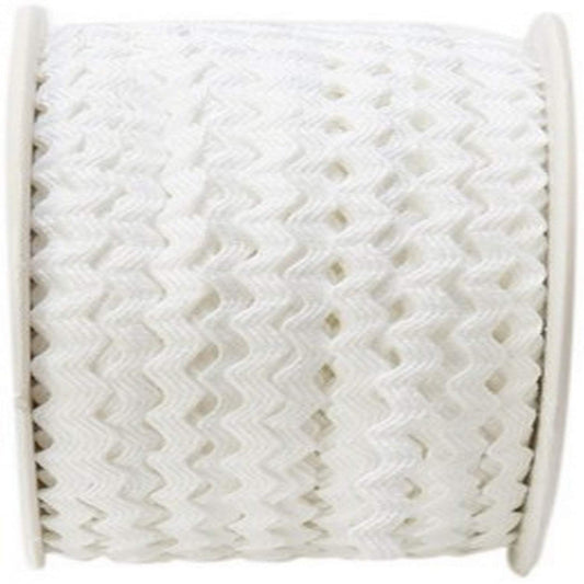 May Arts ARR-8-01 1/8-Inch Wide Ribbon, White RIC Rac