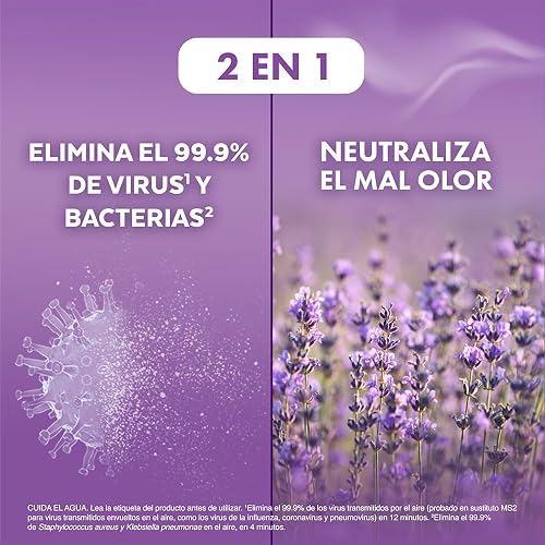Lysol Air Sanitizer Spray Aromatizante y Desinfectante, Eliminador de malos olores para el hogar, baño y oficina. Alternativa de ambientador, 3 Pack Aromas ((White Linen, Lavender Sky, Light Breeze)