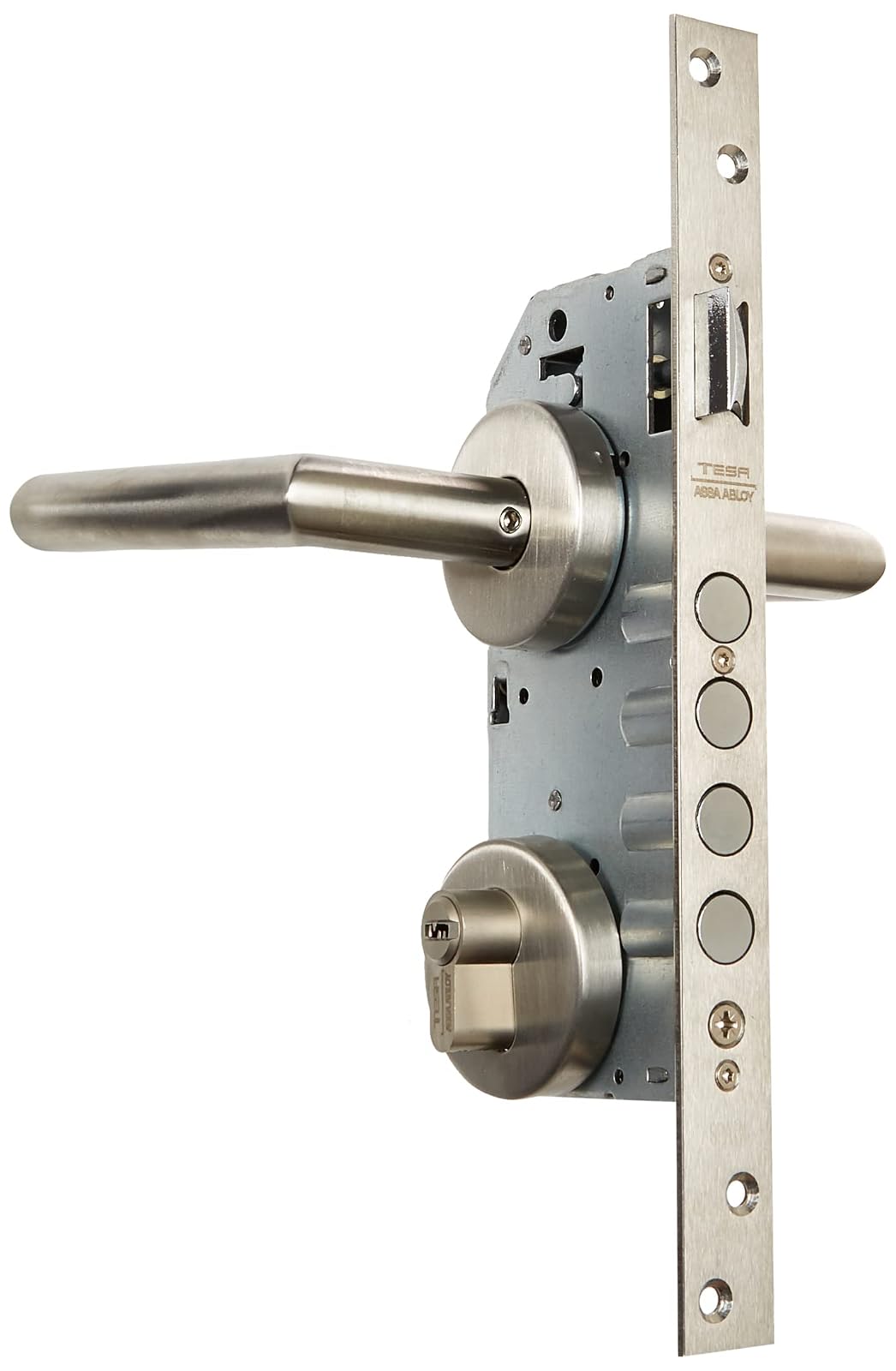 Tesa MX82551 Kit Manija/Mecanismo Novara Rb100 Alta Seguridad Acero Inoxidable