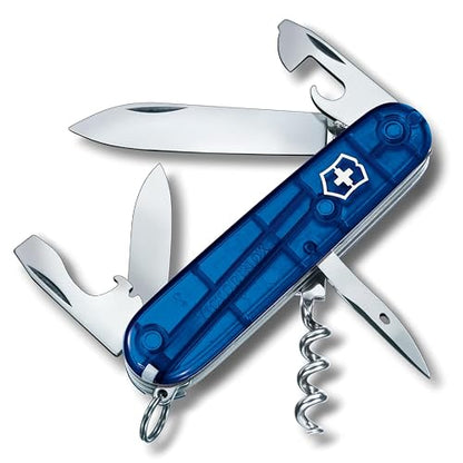 Victorinox Navaja Spartan, Azul Transparente, 12 Usos