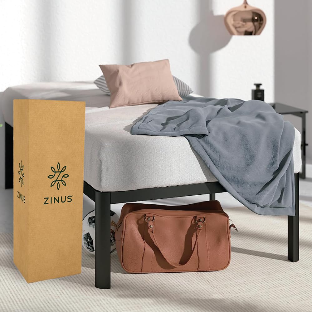 Zinus Van Base de Cama de Metal Ligera - Matrimonial