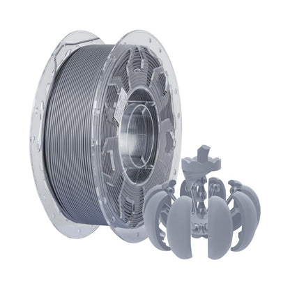 Creality CR Filamento PLA 1,75 mm 1kg para Impresora 3D, Tenacidad Mejorada, Precisión Dimensional ±0,03 mm, Apto para Impresora 3D FDM, Gris
