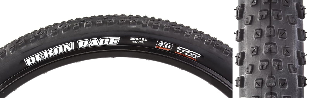 Maxxis Rekon Race - Dual Compound - 27.5, 29 - Exo - E25 Rating, Tubeless | Semi-Slick XC Race Tire