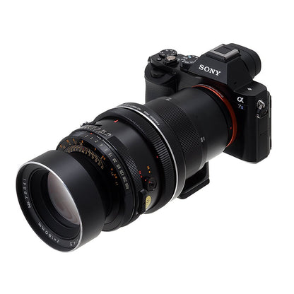 Fotodiox - Adaptador de Montura de Lente Pro con Barril de Enfoque, para Lentes Mamiya RB67 y RZ67 a Adaptador de cámara sin Espejo Sony E-Mount (APS-C y Marco Completo como NEX-7, a5100, a7II)