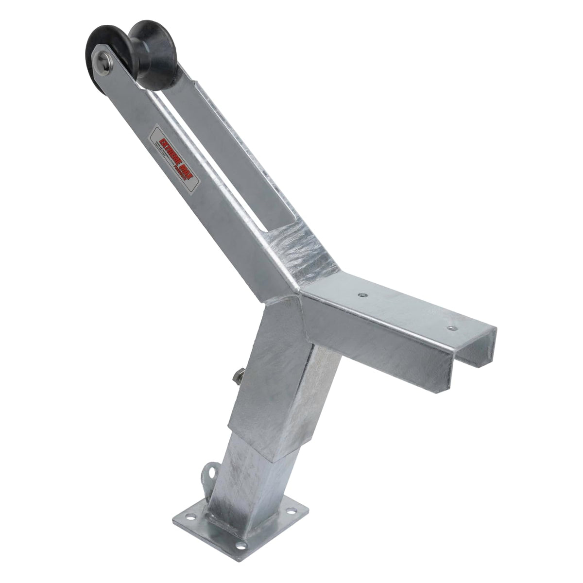 Extreme Max 3006.6895 Soporte Ajustable para Cabrestante con Rodillo para Motor, Plateado