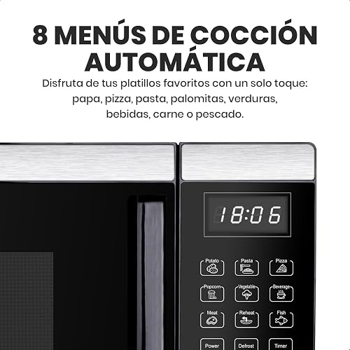 Horno de Microondas Westinghouse, Capacidad de 0.9 Pies Cúbicos, Color Gris, Modelo WKMWW2502