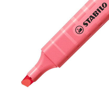 STABILO swing cool, estuche con 18 marcatextos surtidos 8 neón y 10 pastel | Juego de computadora 18er, Leucht, colores pastel