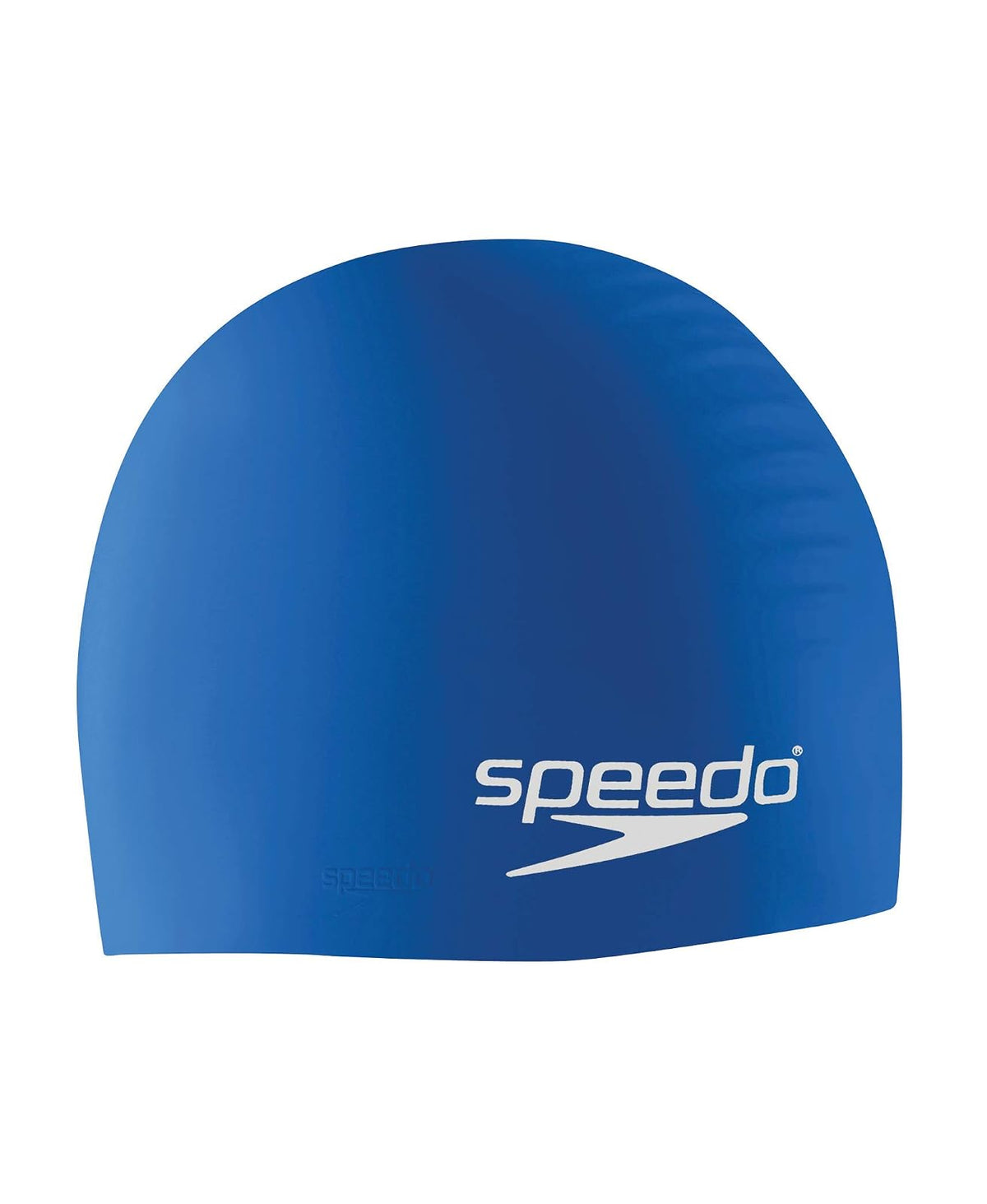 Speedo Gorro de Natación de Silicona Unisex para Adultos - Gorro de natación de silicona - Azul - Una talla