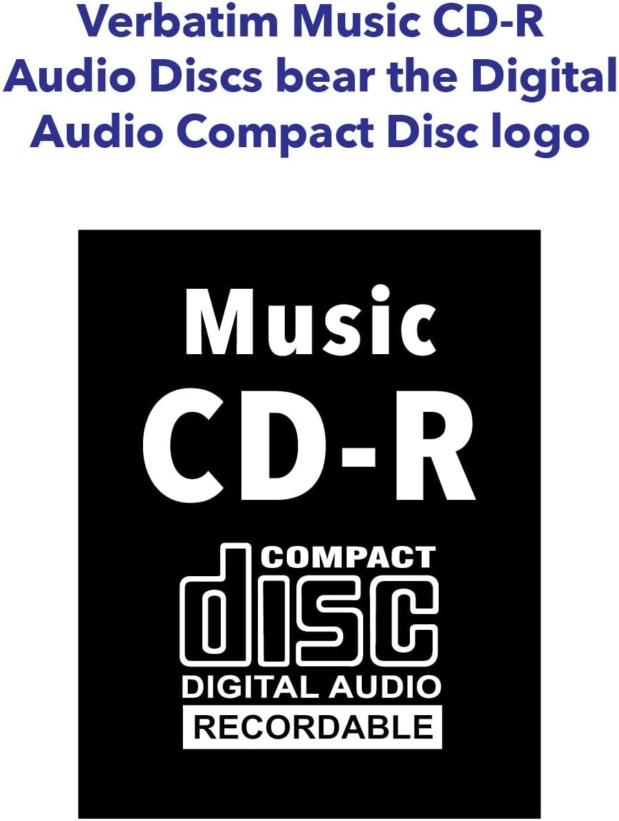 Verbatim Music CD-R 80MIN 700MB 52X 25pk Spindle
