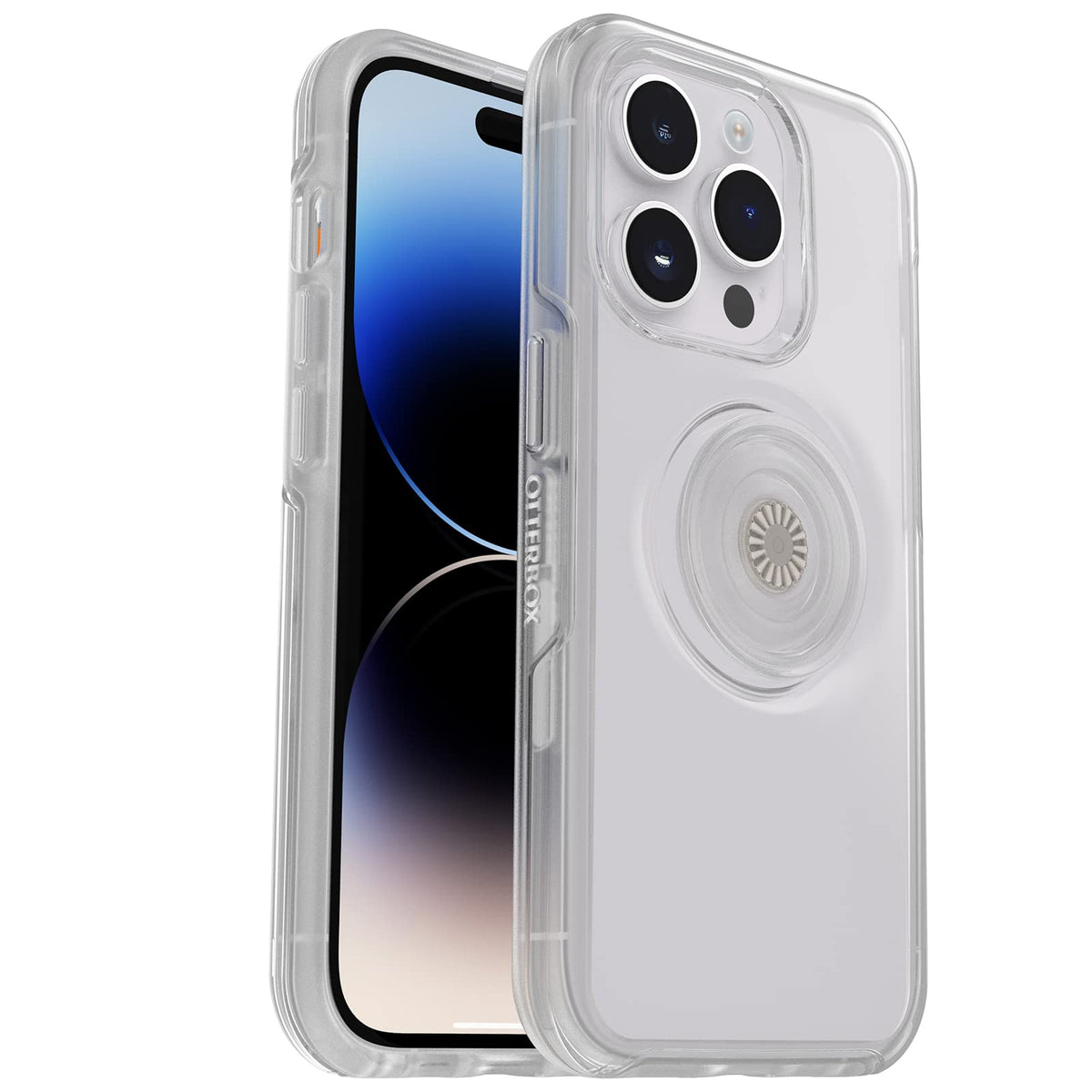 OtterBox OTTER + POP SYMMETRY CLEAR SERIES para iPhone 14 Pro Max (ONLY) - TRANSPARENTE