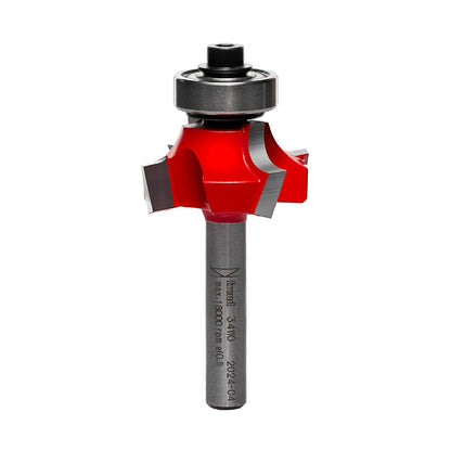 Freud Freud 1/4" Radius Rounding Over Bit, 1/4" Shank (Quadra-Cut) (34-110)