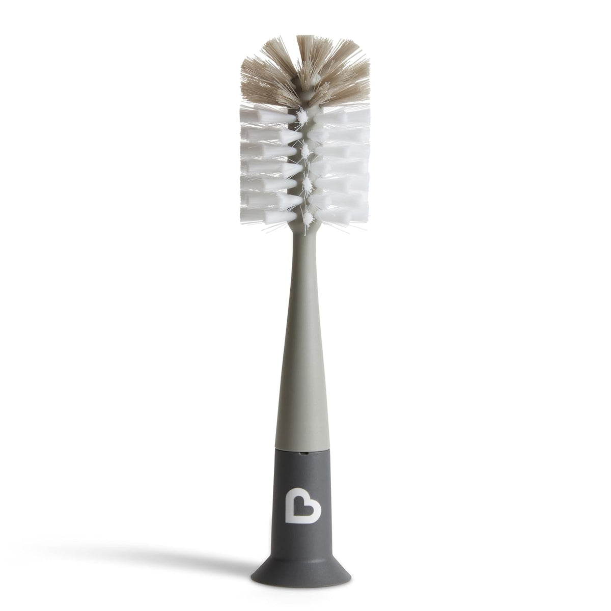 Munchkin® Bristle™ - cepillo para polvo para botellas, color gris