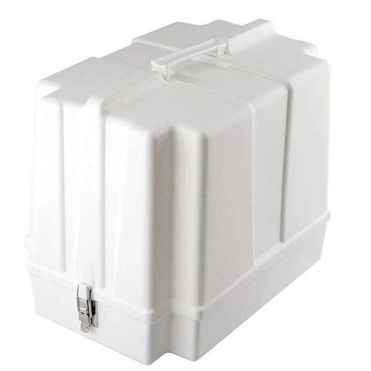 Brother 5300A - Carcasa rígida para máquina de coser, color blanco roto 45,7 x 30,5 x 35,5 cm