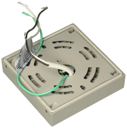 Tecnolite Lámpara Plafón LED 15 W - Luz de Día, IP54, IK05, Lámpara de Techo de Sobreponer Cuadrada, LED integrado (15PTLLED1131CV65G)