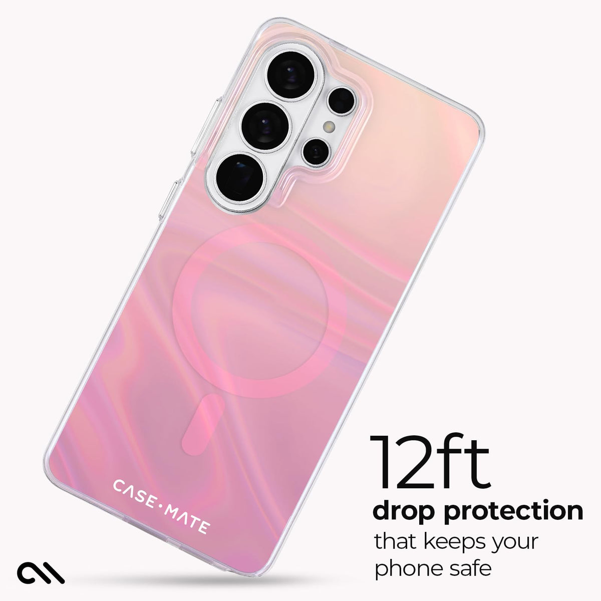 Case-Mate - Funda de jabón para Samsung Galaxy S26 Ultra [Carga magnética e inalámbrica] - Funda de teléfono para Mujer con protección contra caídas de 12 pies, Cubierta magnética para Samsung Galaxy