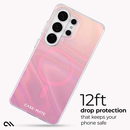 Case-Mate - Funda de jabón para Samsung Galaxy S26 Ultra [Carga magnética e inalámbrica] - Funda de teléfono para Mujer con protección contra caídas de 12 pies, Cubierta magnética para Samsung Galaxy