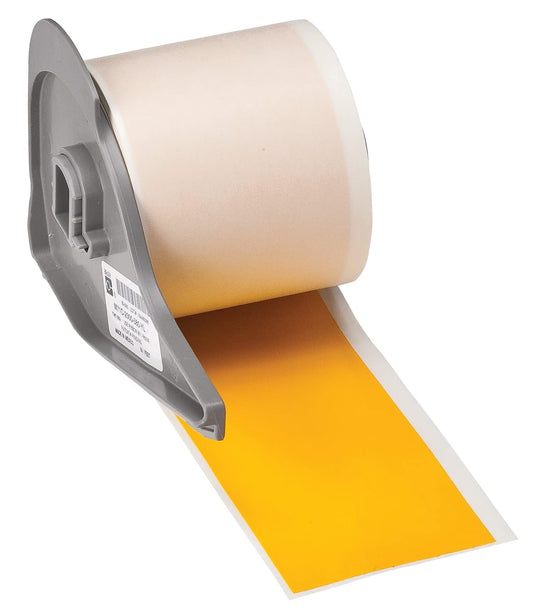 Brady - Cinta adhesiva permanente de vinilo para todo tipo de clima para impresoras M710 y BMP71, 2 x 50 pies, color amarillo M7C-2000-595-YL