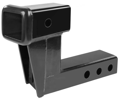 MaxxHaul Elevador de Enganche de Remolque, Receptor de 2 Pulgadas (5 cm) - 2 inch Receiver with 6 inch Rise - Drop