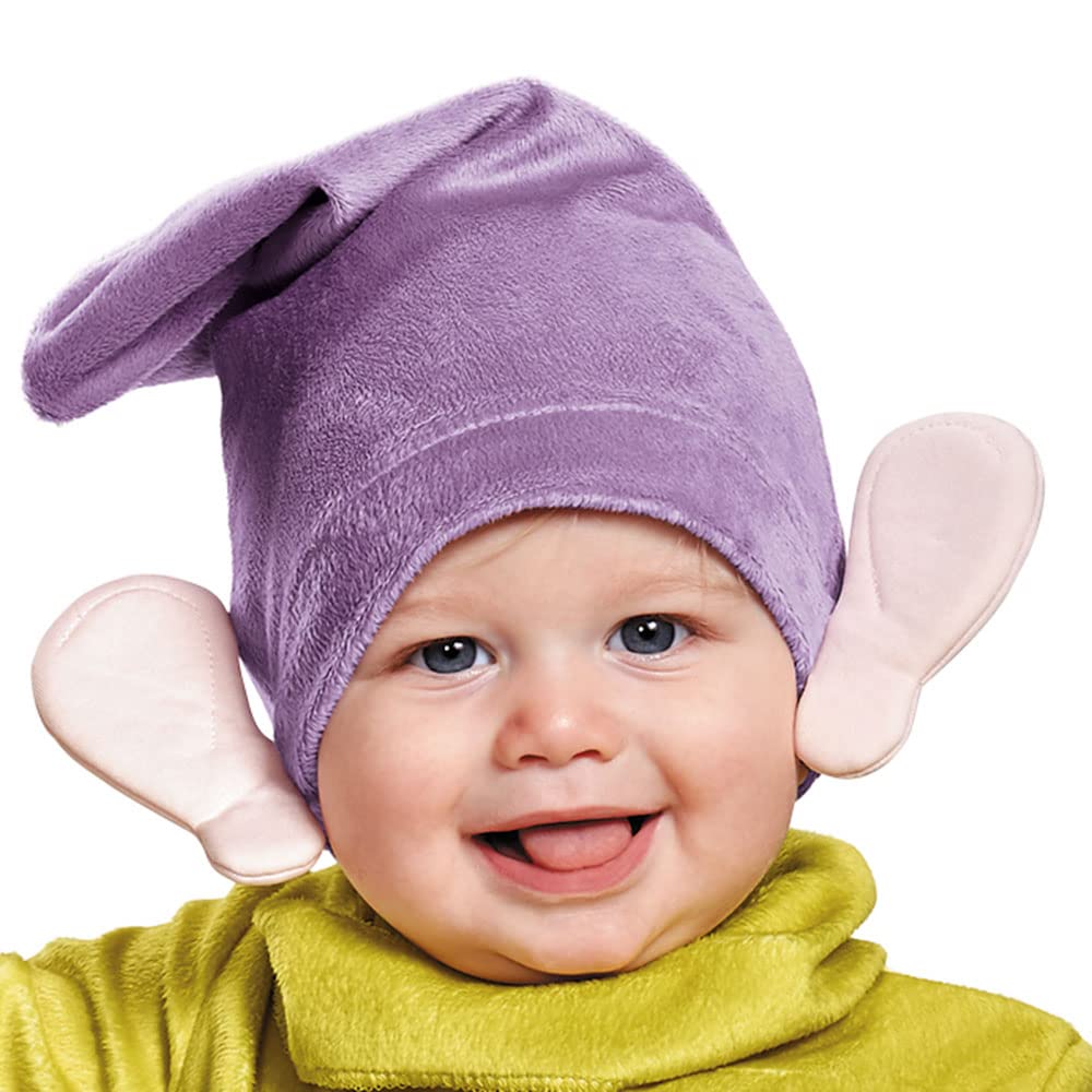 Disfraz de Dopey para bebés, disfraz oficial de Disney con temática blanca como la nieve