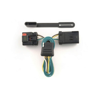 Curt Manufacturing 55381 - Arnés de cableado de Remolque Personalizado de 4 Pines, se Adapta a vehículos seleccionados Chrysler, Dodge, Jeep, Mitsubishi con Paquete de Remolque OEM