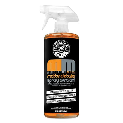 Chemical Guys Detallador Mate Meticuloso y Sellador en Spray para Acabados Satinados y Mates Nítidos, (Seguro para OEM, Vinilo y Superficies Pintadas Mate) 946 ml
