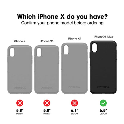 Otterbox Symmetry - Funda Transparente para iPhone 11 Pro MAX y iPhone XS MAX, diseño Vintage