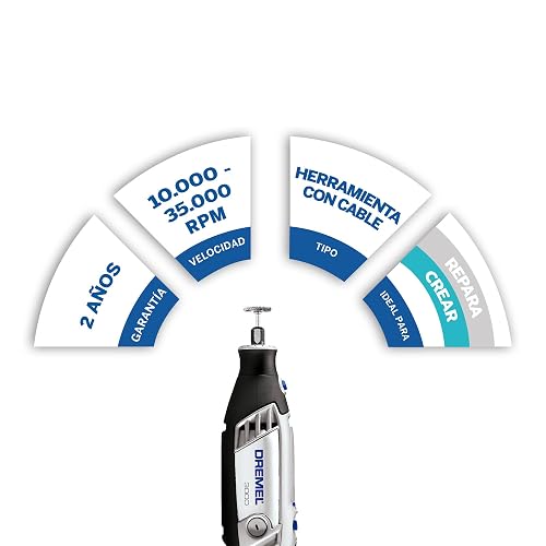 Dremel 3000-1/26 Mototool 3000 con 1 Aditamento y 26 Accesorios, color, pack of/paquete de 1