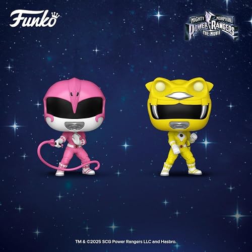 Funko Pop! Movies: Mighty Morphin Power Rangers - Pink Ranger | Mercancía Oficial de Superheroes - Figura de Vinilo Coleccionable para Decoración - Regalo de Cumpleaños para Fans