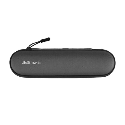 LifeStraw Funda Transporte Oficial Para Filtro Personal | Gris Montaña Oscuro, Para Camping, Mochileros Y Viajes