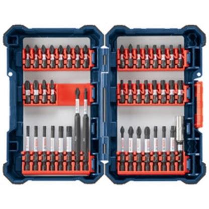 Bosch SDMS44 - Juego para Atornillado Impact Tough con Maletín Personalizable, 44 Piezas - 44 unidades. - 44 piezas