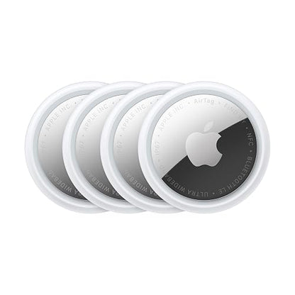 Airtag de Apple (2.? Generaci?n) 4 Piezas: Rastreador para Llavero | Cartera y M?s, Localizador con Sonido, F?cil Configuraci?n en el Iphone o el Ipad, Rango de Rastreo Preciso hasta 1.5 Veces
