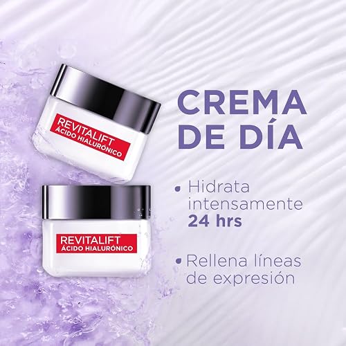 L'Oréal Paris Kit Revitalift Ácido Hialurónico: Sérum, Cremas Día/Noche y Ojos