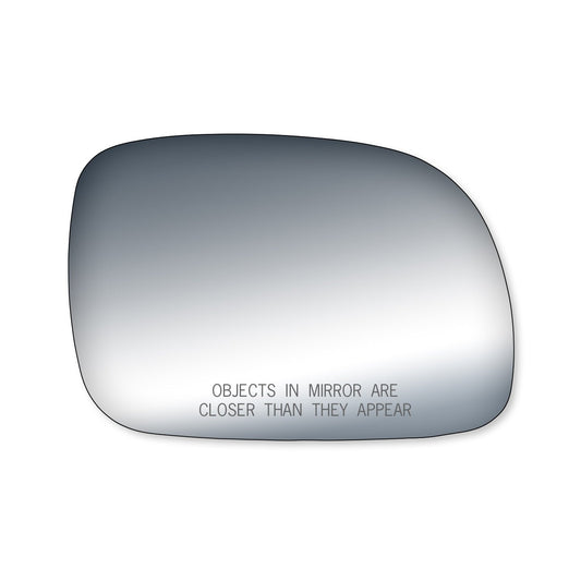Fit System 90013 Vidrio de Recambio para Espejo Retrovisor, Lado del Pasajero, Cromado