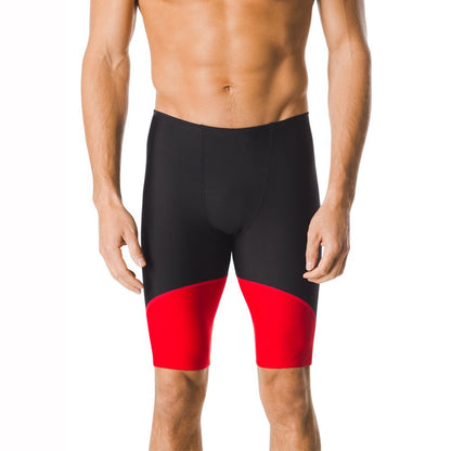Speedo Spark Splice Jammer Traje de Baño de Competencia - negro, rojo - 32