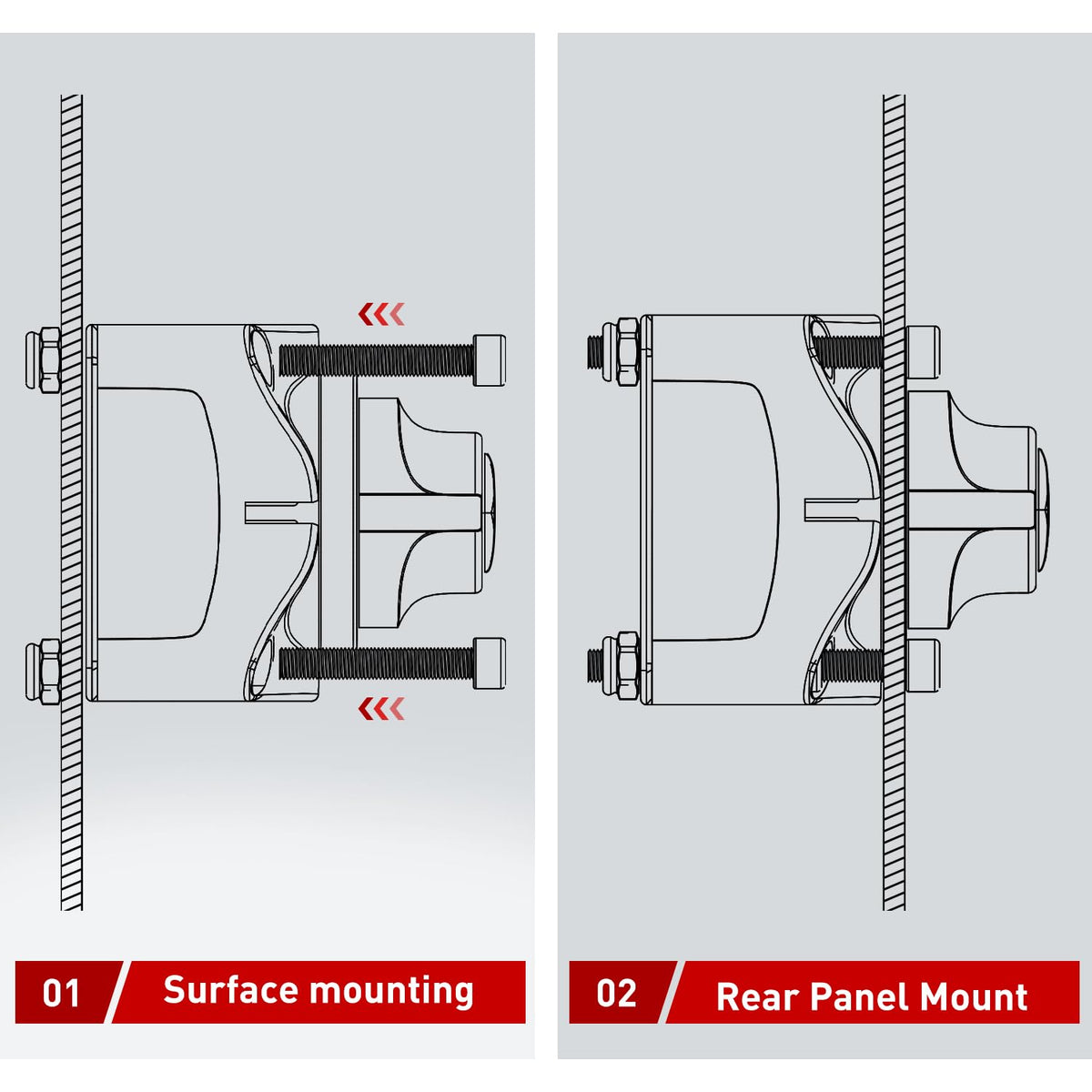 Nilight Interruptor de Batería Resistente 275A On/Off 90015A