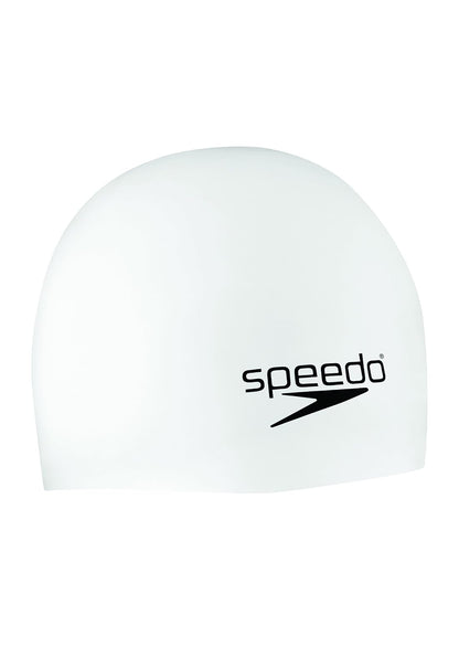 Speedo 7510192-040 Gorra de Natación Elastomeric Solid