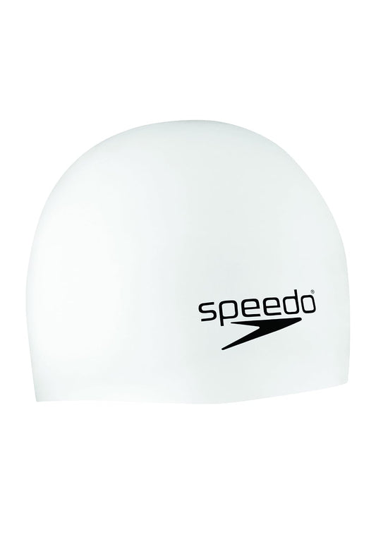 Speedo 7510192-040 Gorra de Natación Elastomeric Solid