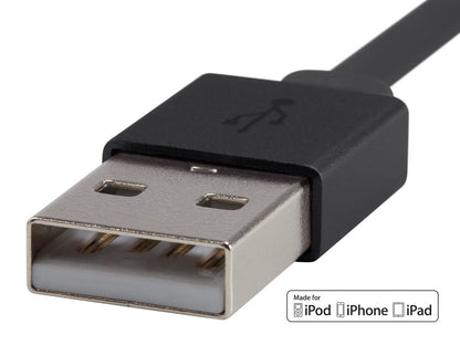 Monoprice 112857 Data Cable for iPod Nano All Apple Products, Black